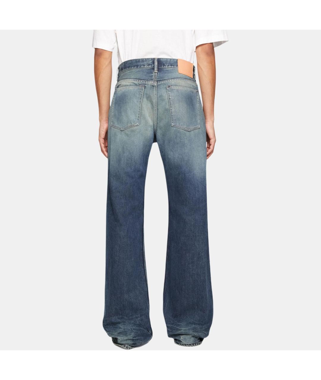 ACNE STUDIOS Синие прямые джинсы, фото 3