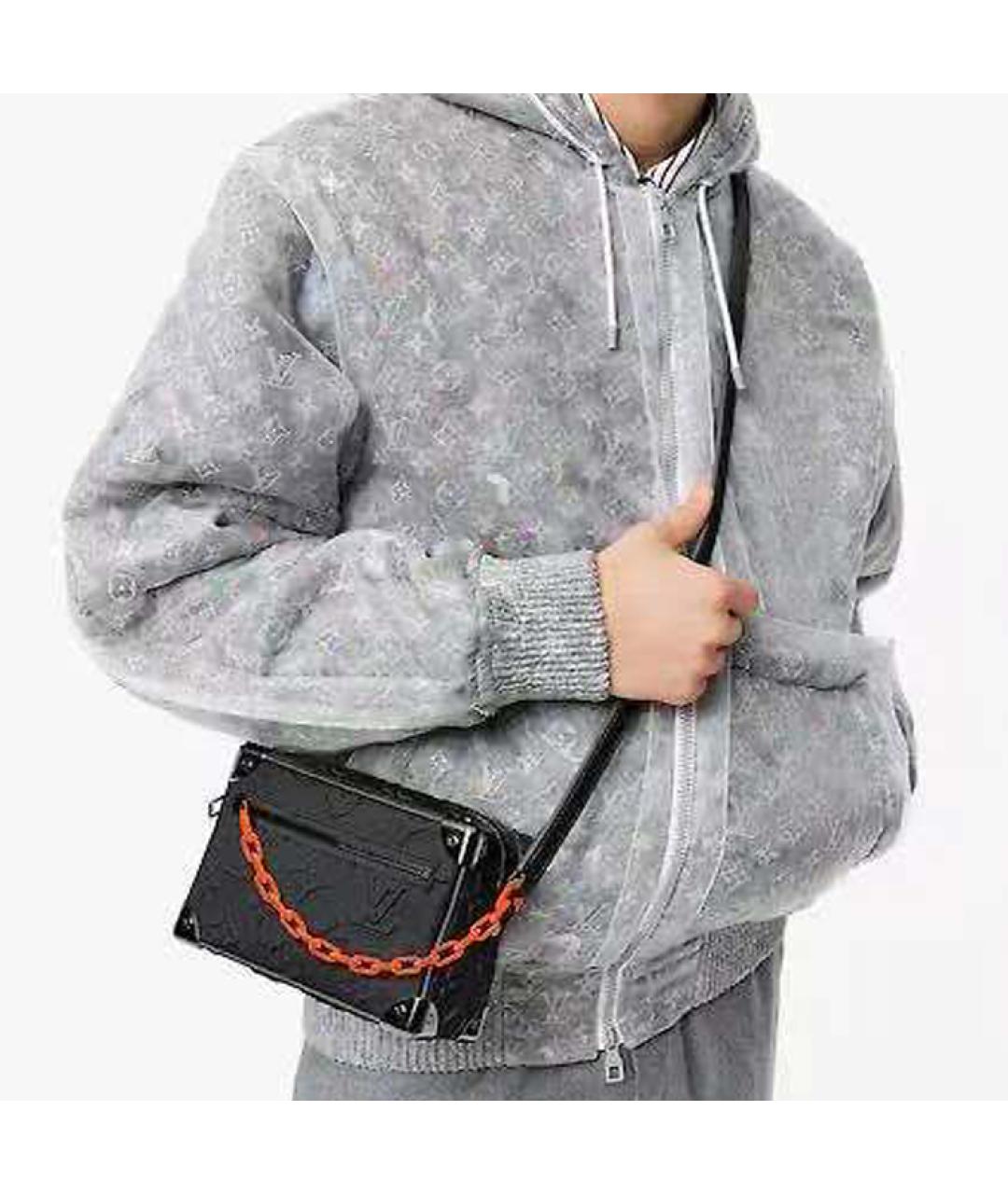 LOUIS VUITTON Черная сумка на плечо, фото 5