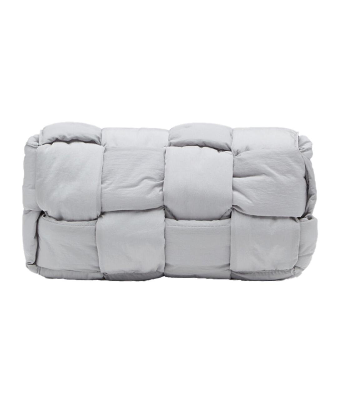 BOTTEGA VENETA Серая сумка на плечо, фото 2