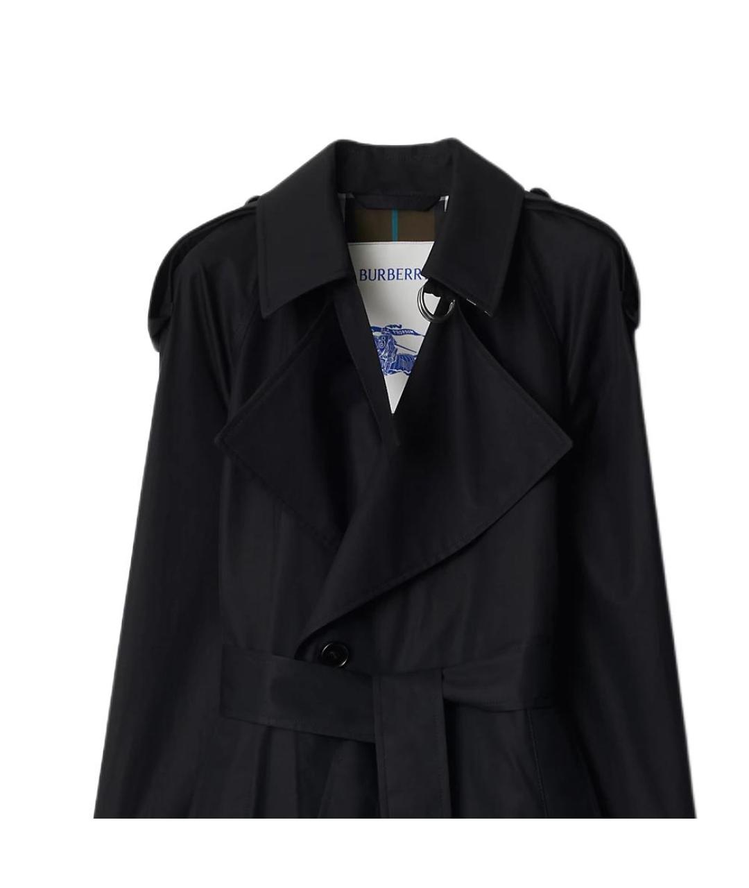 BURBERRY Черный тренч/плащ, фото 5