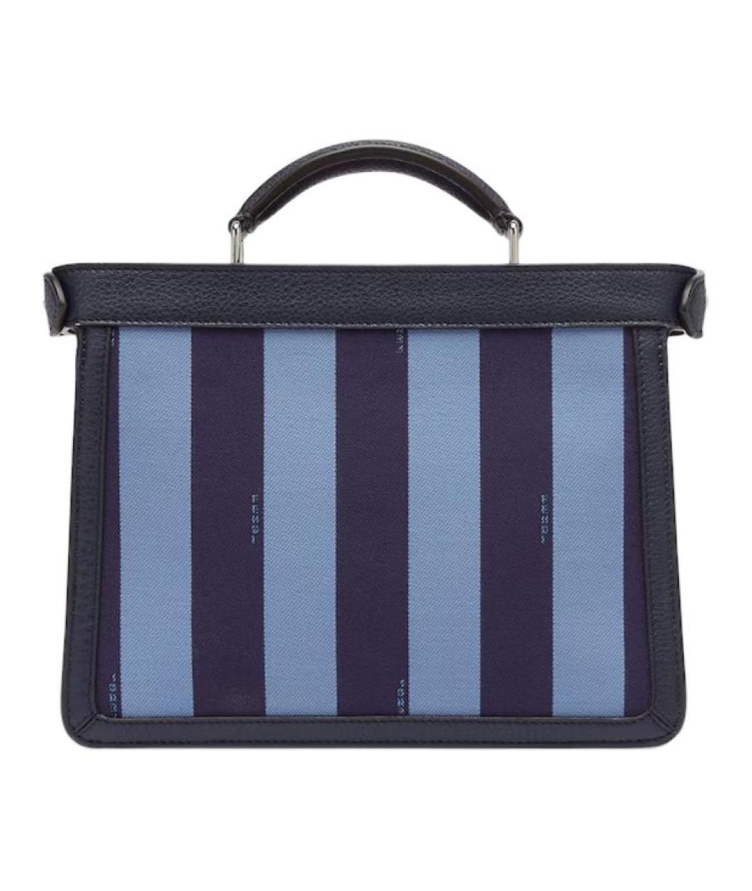 FENDI Синяя сумка на плечо, фото 4