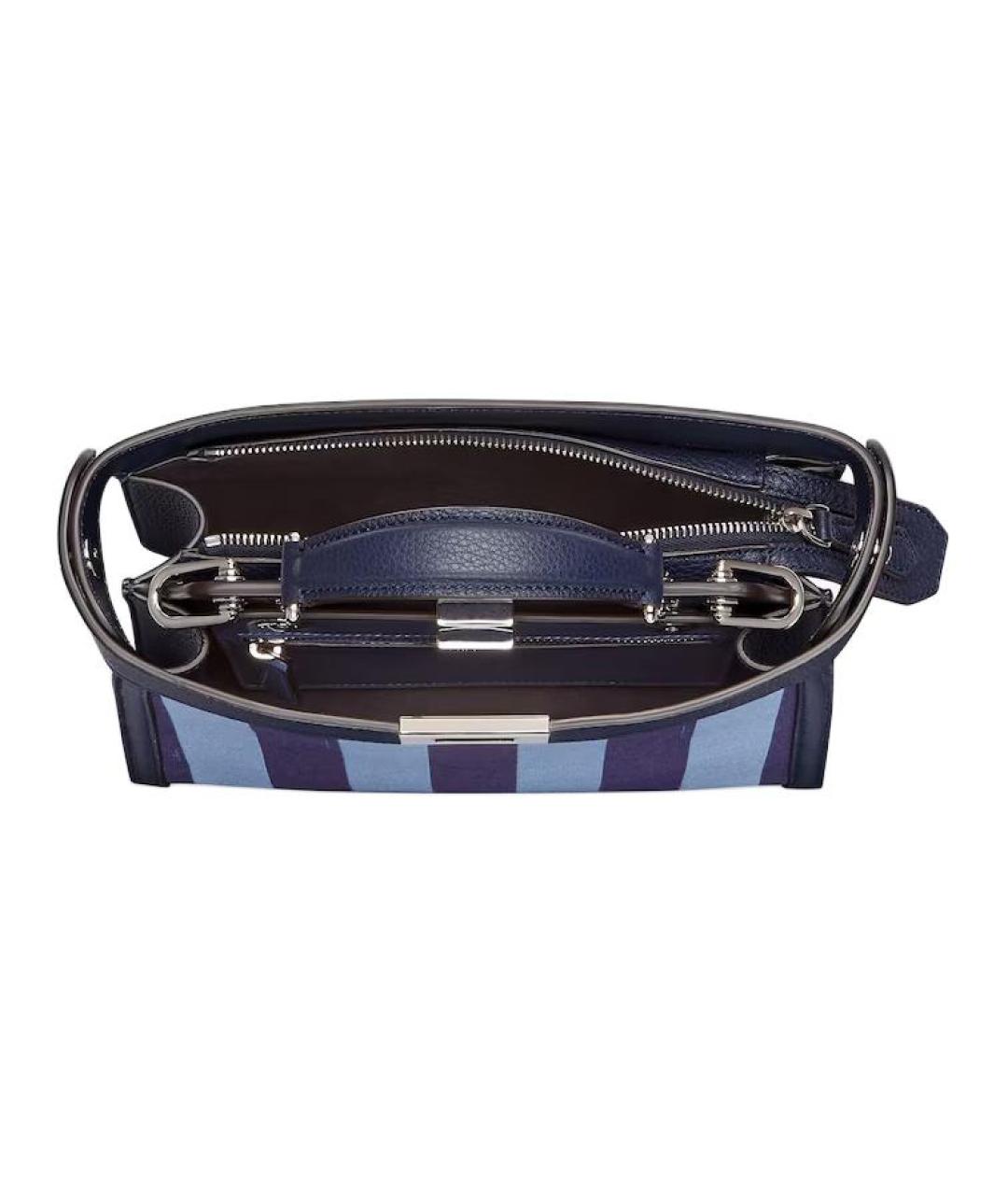 FENDI Синяя сумка на плечо, фото 5