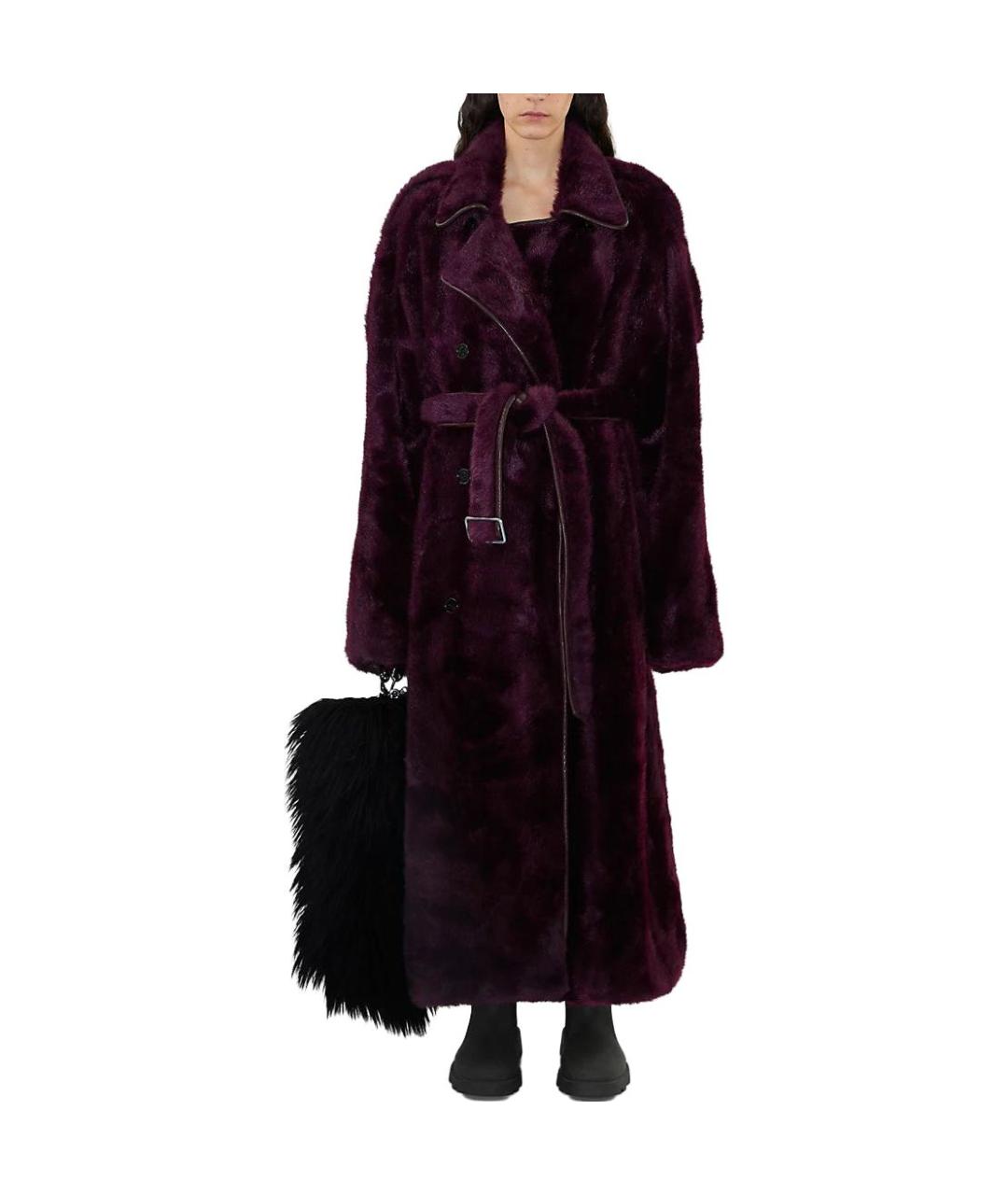 BURBERRY Фиолетовый тренч/плащ, фото 2