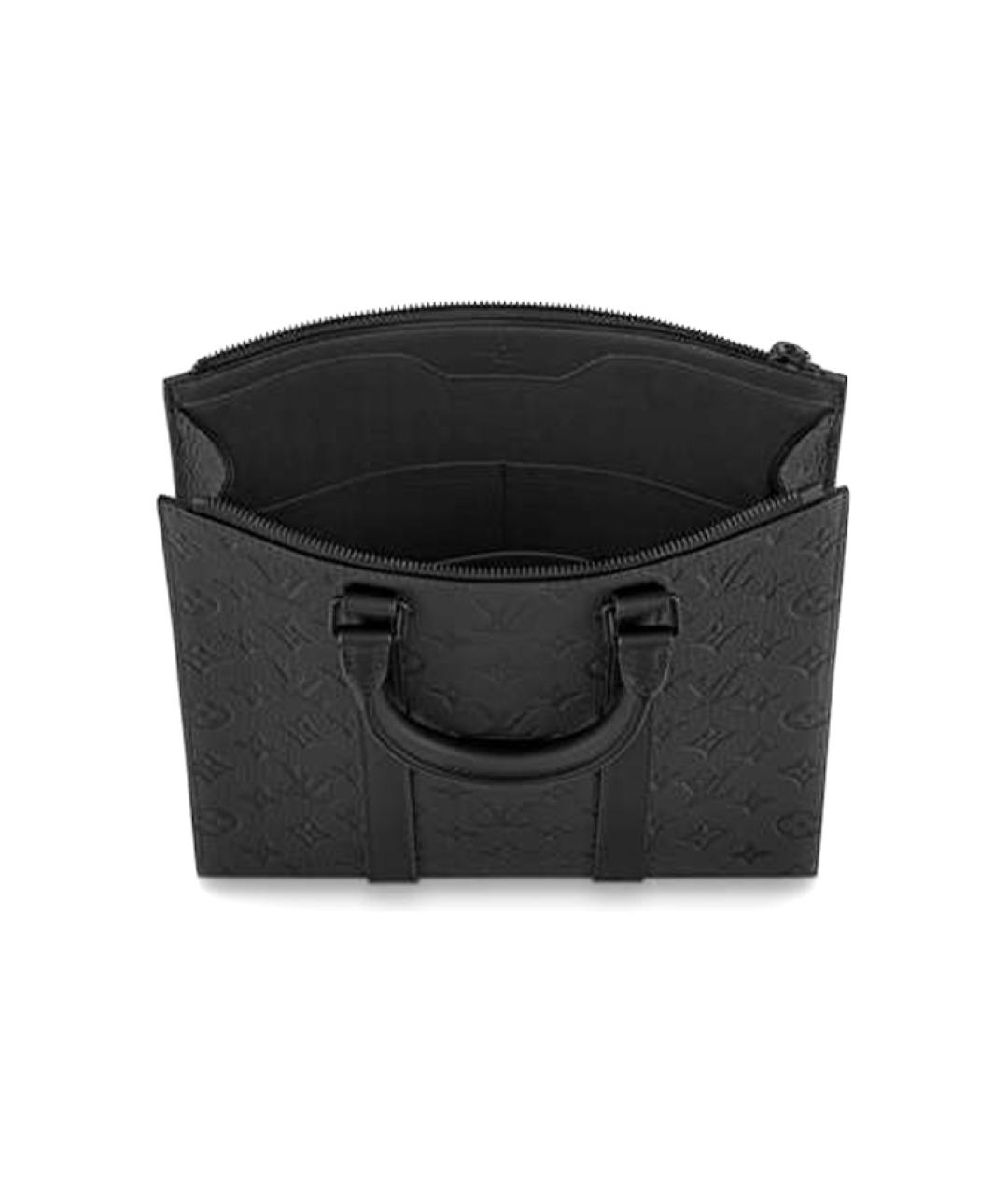 LOUIS VUITTON Черный портфель, фото 4