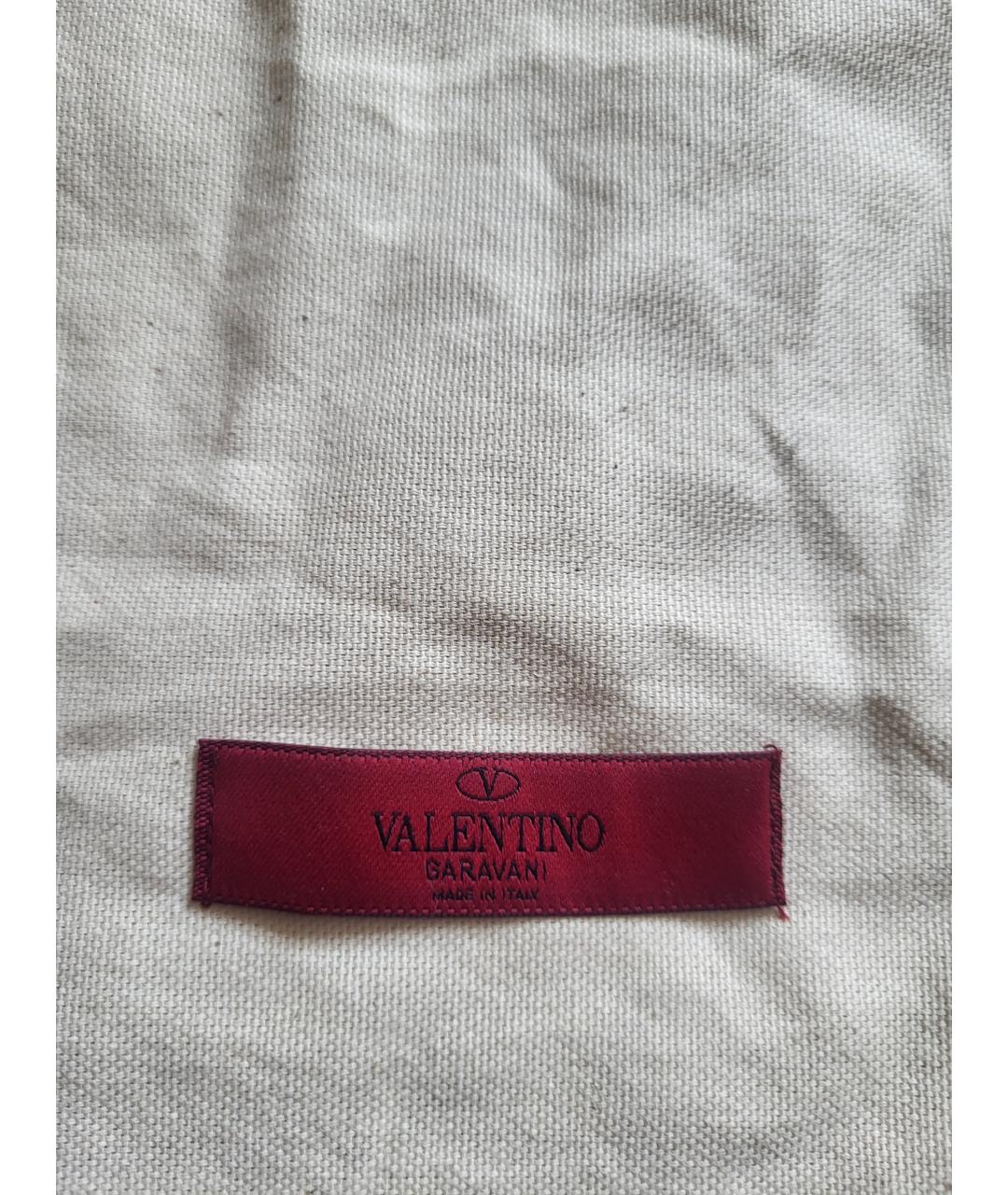 VALENTINO Черные кожаные ботфорты, фото 5