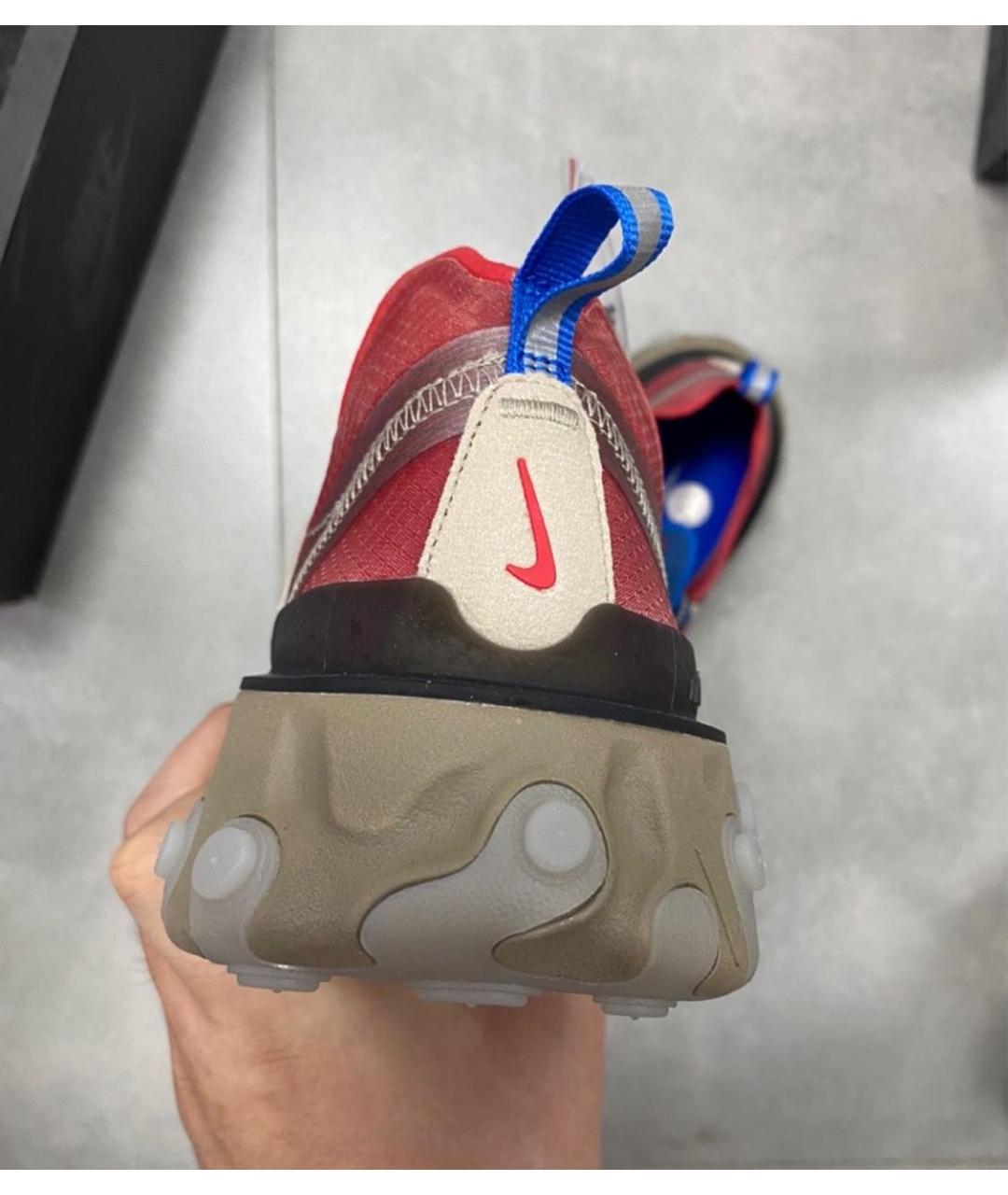 NIKE Бежевые низкие кроссовки / кеды, фото 6