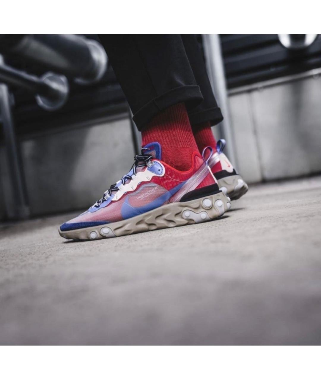 NIKE Бежевые низкие кроссовки / кеды, фото 7