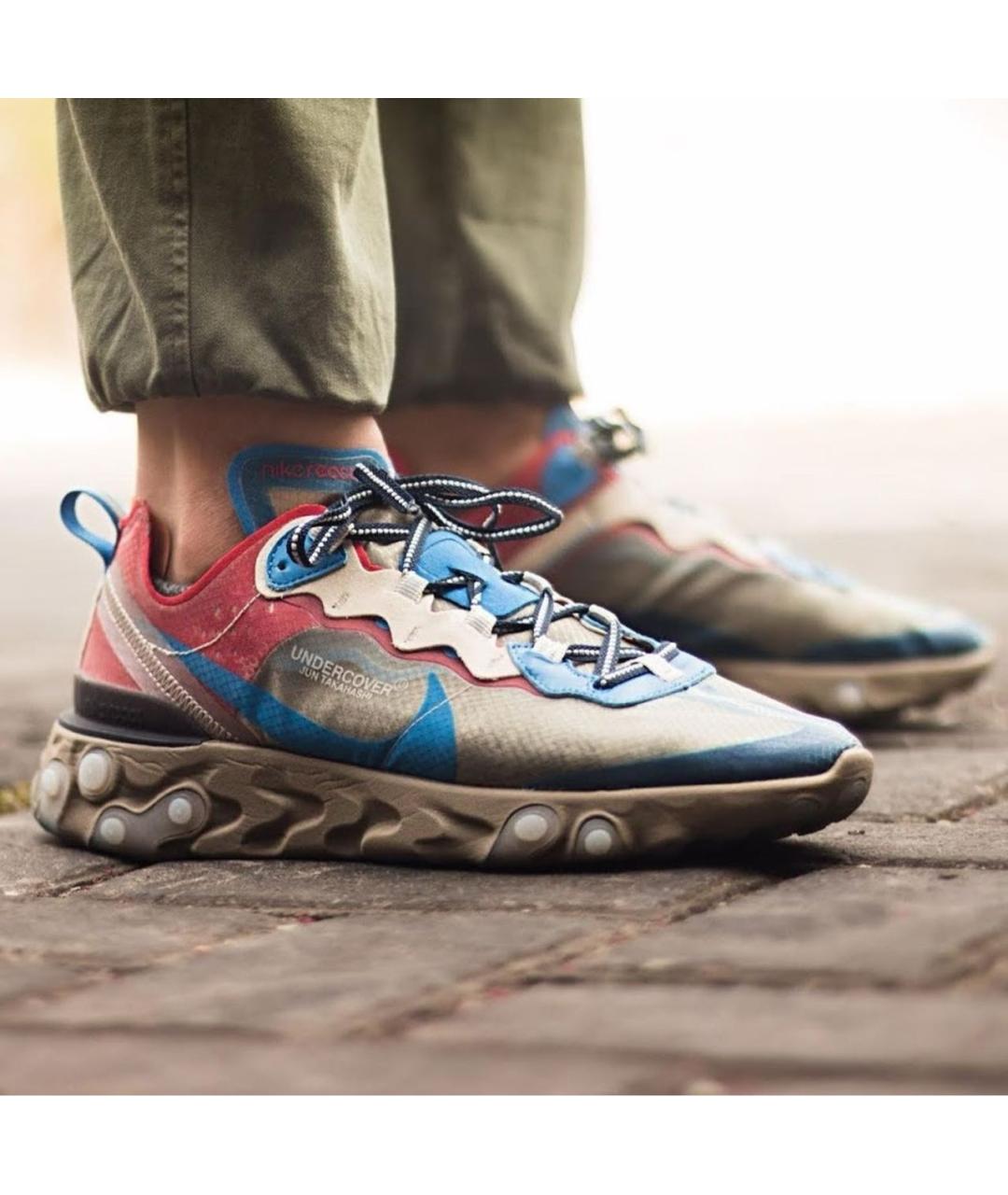 NIKE Бежевые низкие кроссовки / кеды, фото 5