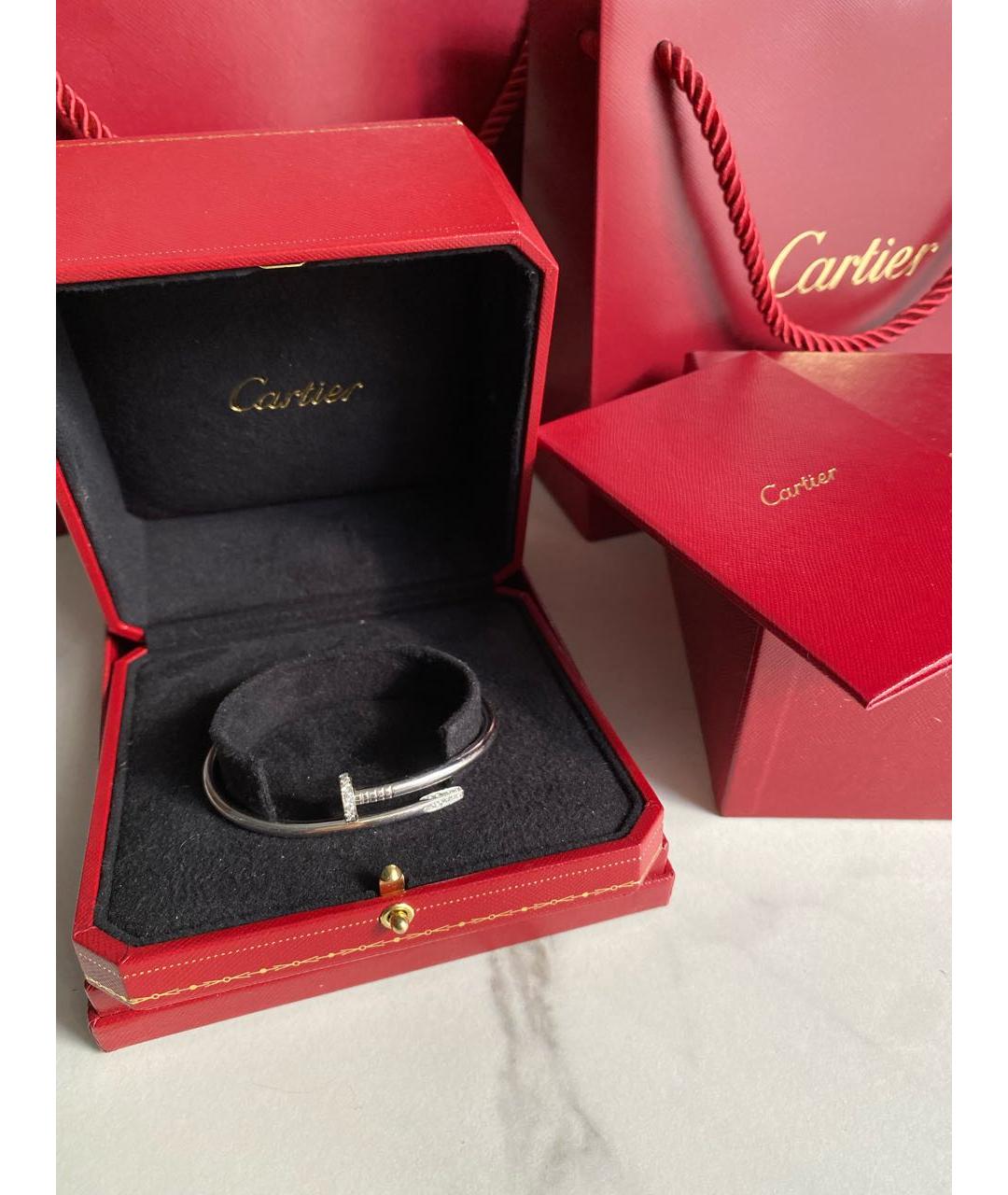 CARTIER Браслет из белого золота, фото 7
