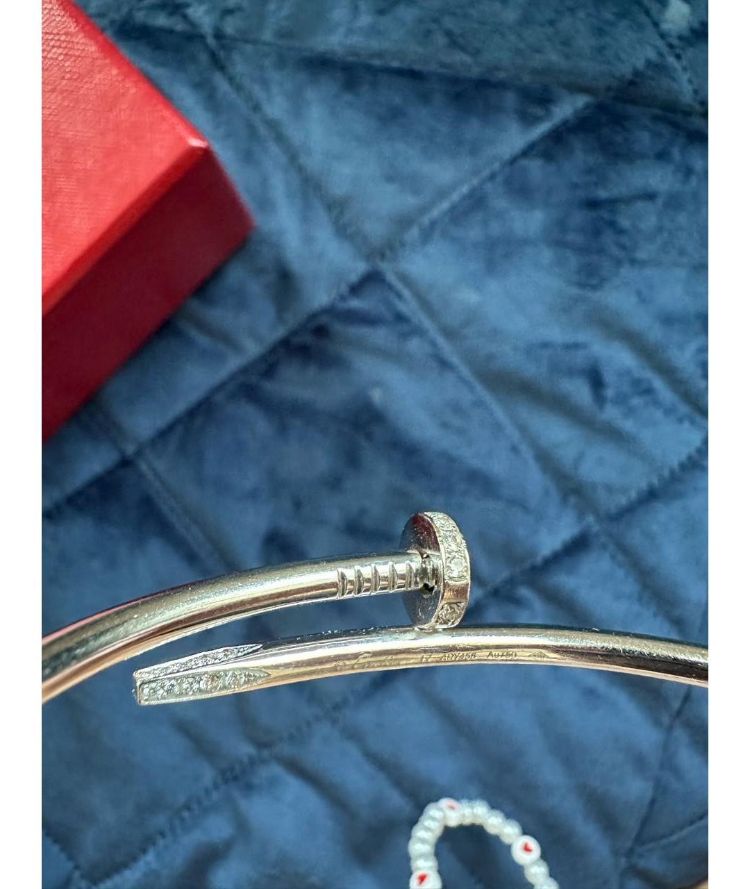 CARTIER Браслет из белого золота, фото 8