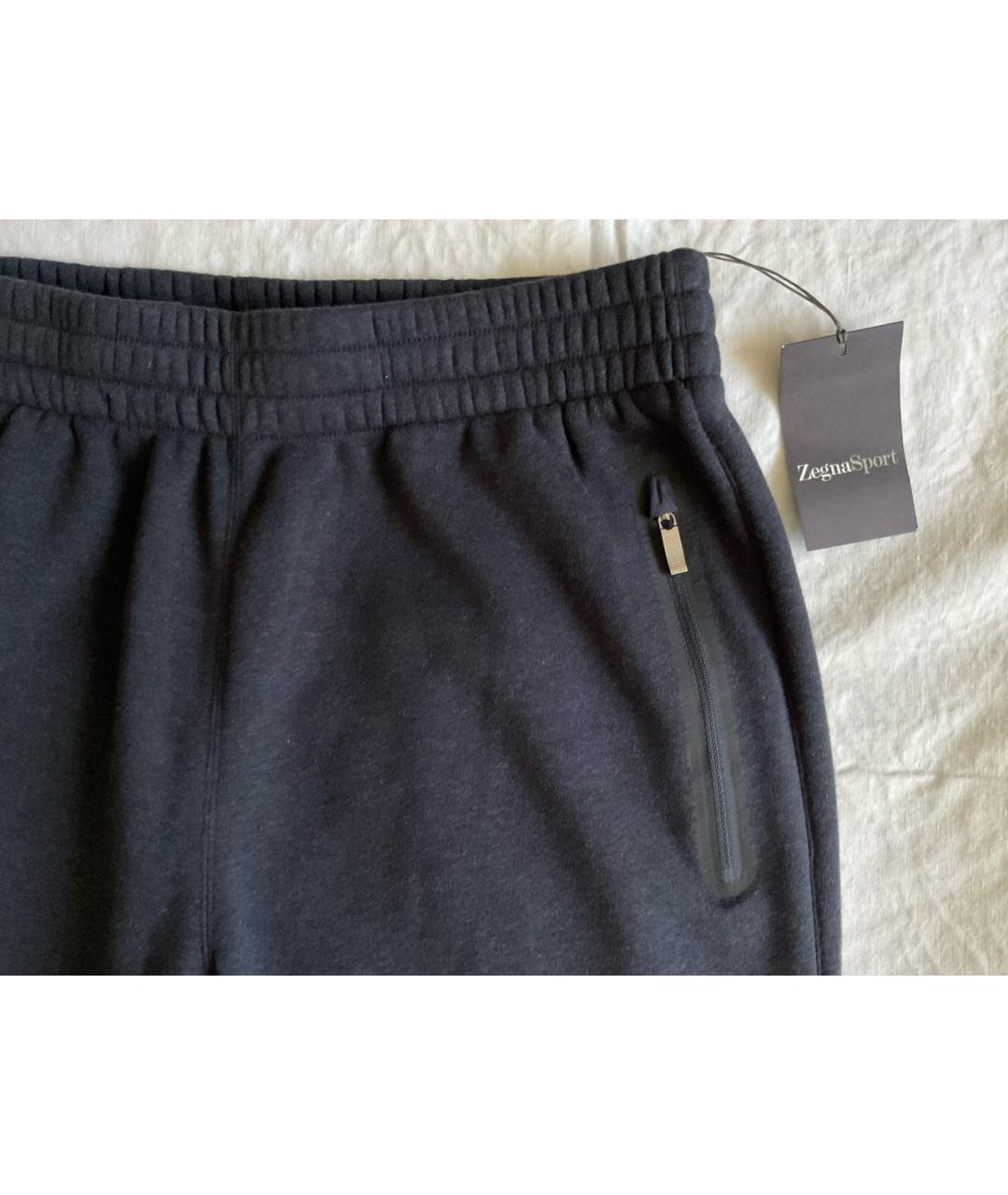 ZEGNA SPORT Темно-синий полиэстеровый спортивный костюм, фото 7