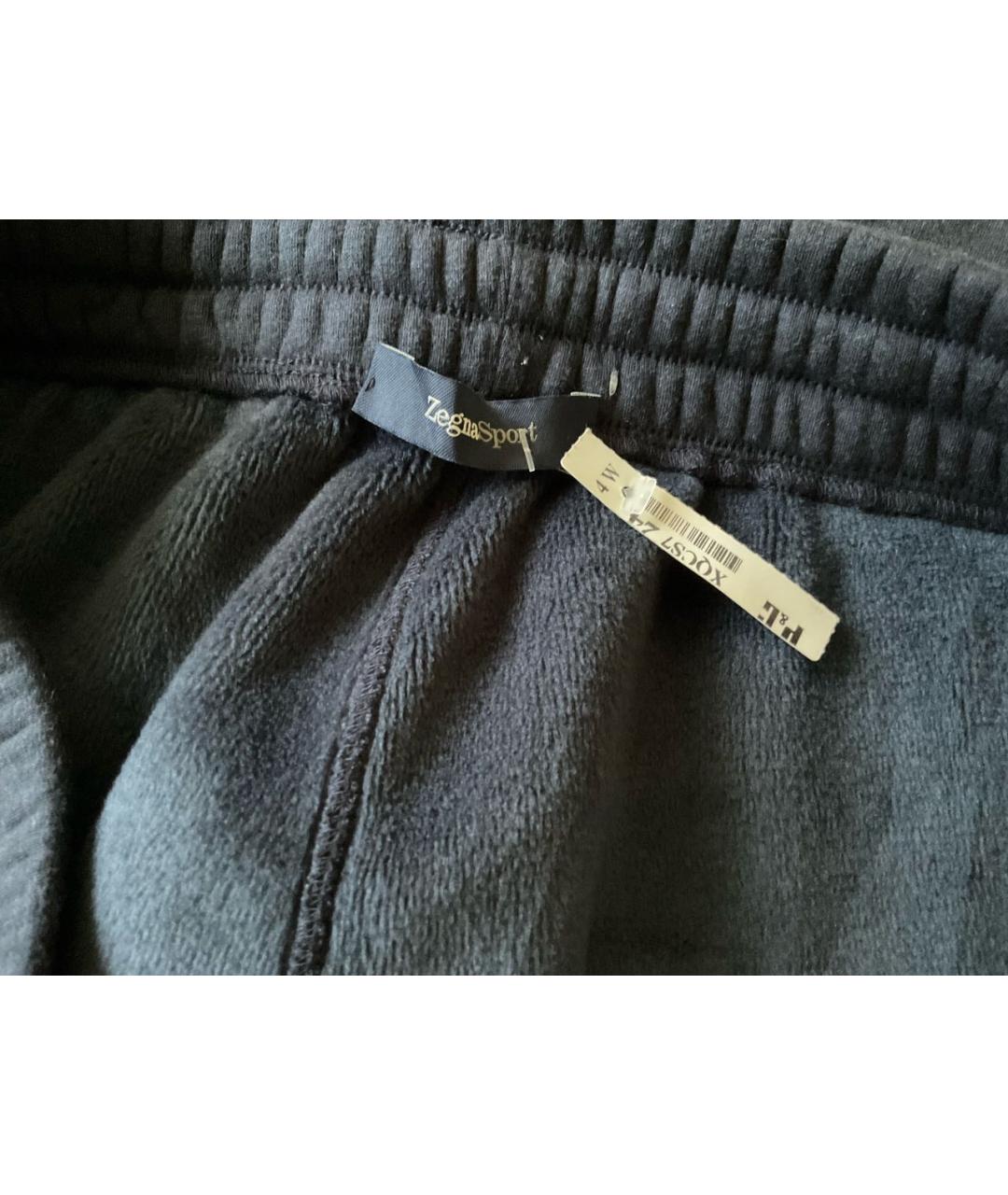ZEGNA SPORT Темно-синий полиэстеровый спортивный костюм, фото 3