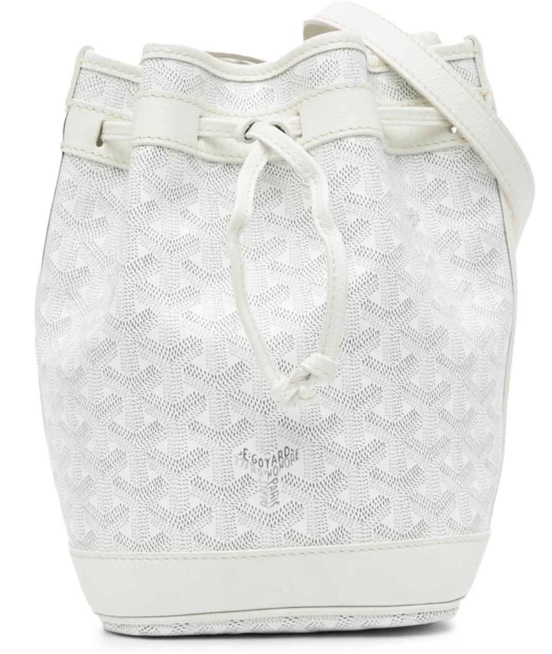 GOYARD Белая сумка через плечо, фото 6