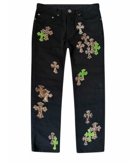 CHROME HEARTS Прямые джинсы