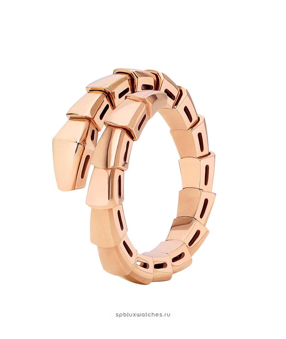 BVLGARI Золотое кольцо из розового золота, фото 7