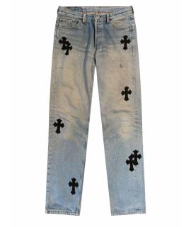 CHROME HEARTS Прямые джинсы