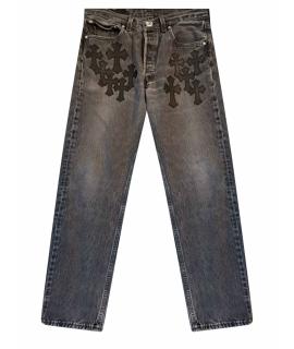 CHROME HEARTS Прямые джинсы