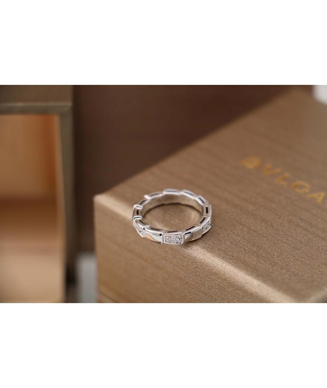 BVLGARI Кольцо из белого золота, фото 5