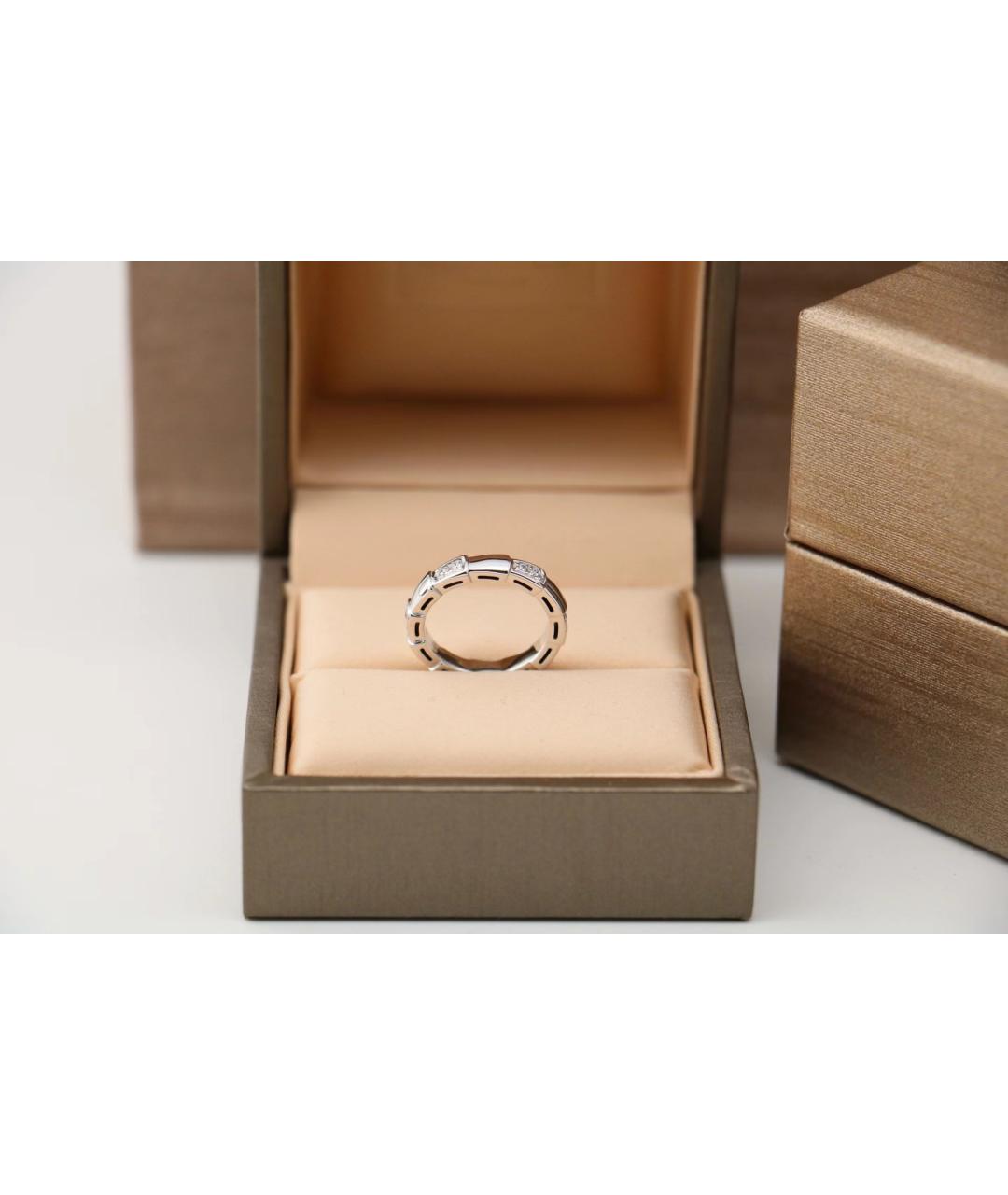 BVLGARI Кольцо из белого золота, фото 4