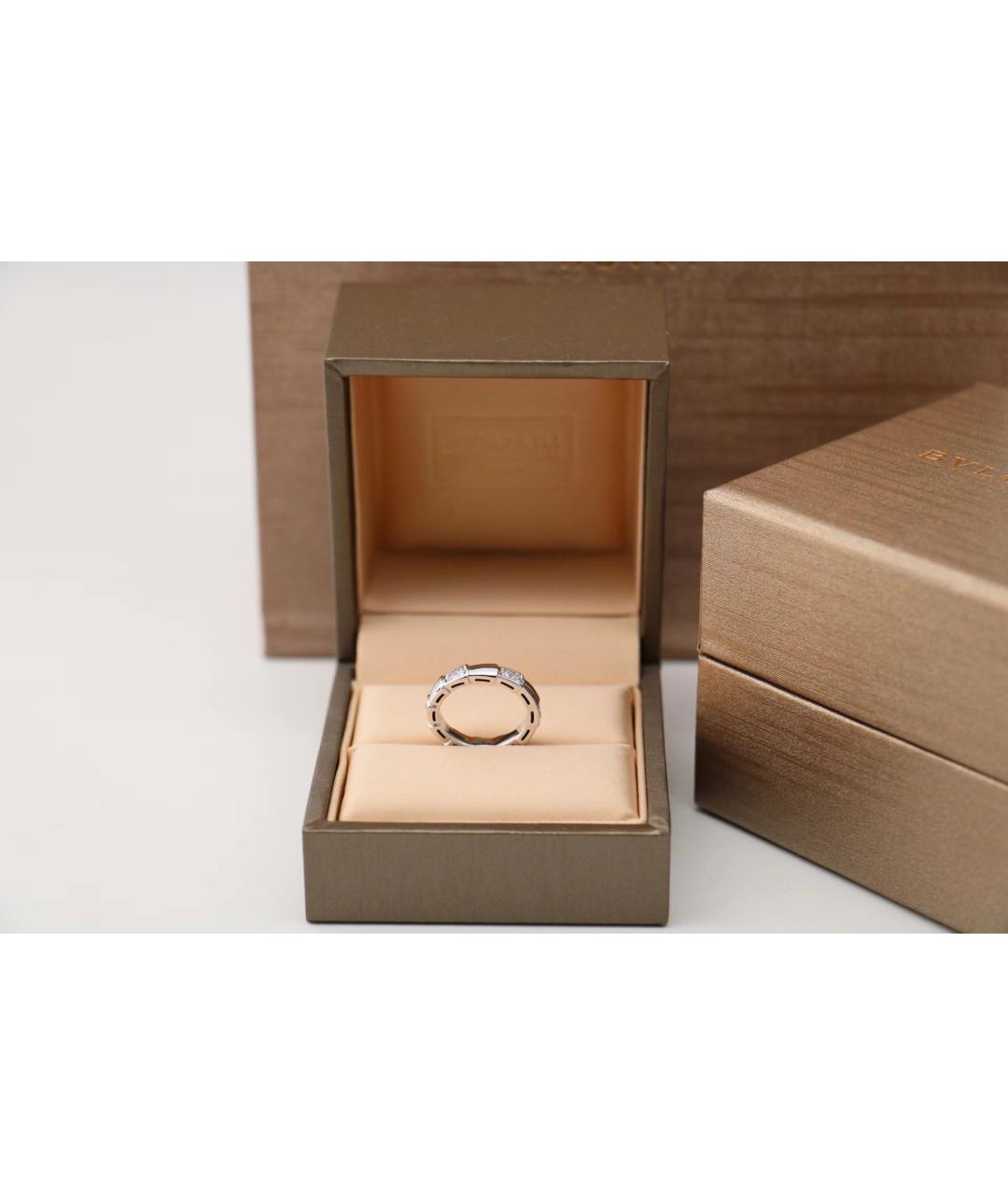 BVLGARI Кольцо из белого золота, фото 3