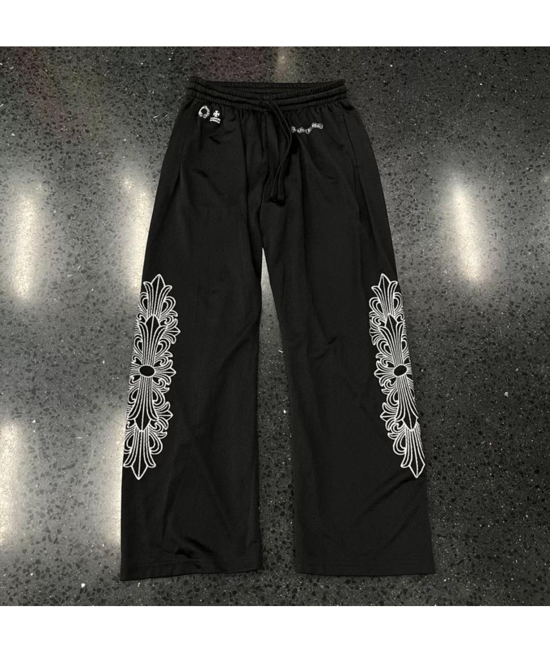 CHROME HEARTS Черные спортивные брюки и шорты, фото 6