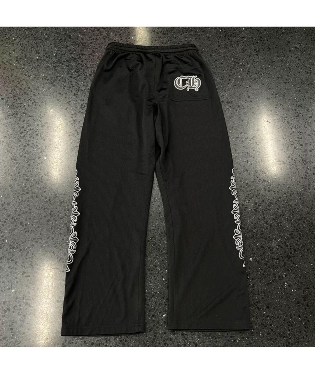 CHROME HEARTS Черные спортивные брюки и шорты, фото 2