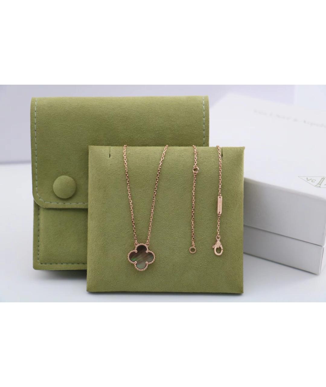 VAN CLEEF & ARPELS Серая подвеска из розового золота, фото 4