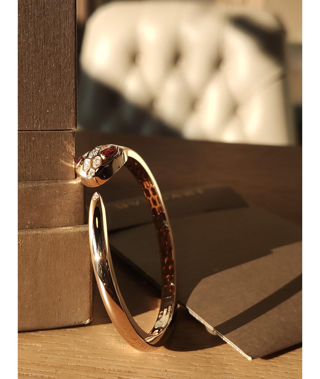 BVLGARI Золотой браслет из розового золота, фото 3