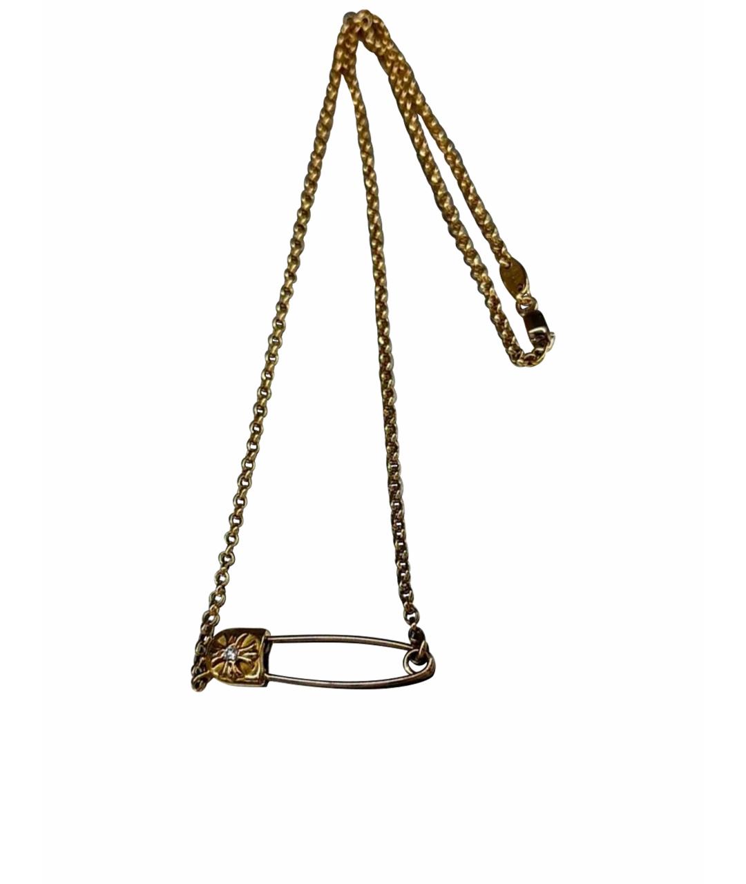 CHROME HEARTS Подвеска из желтого золота, фото 1
