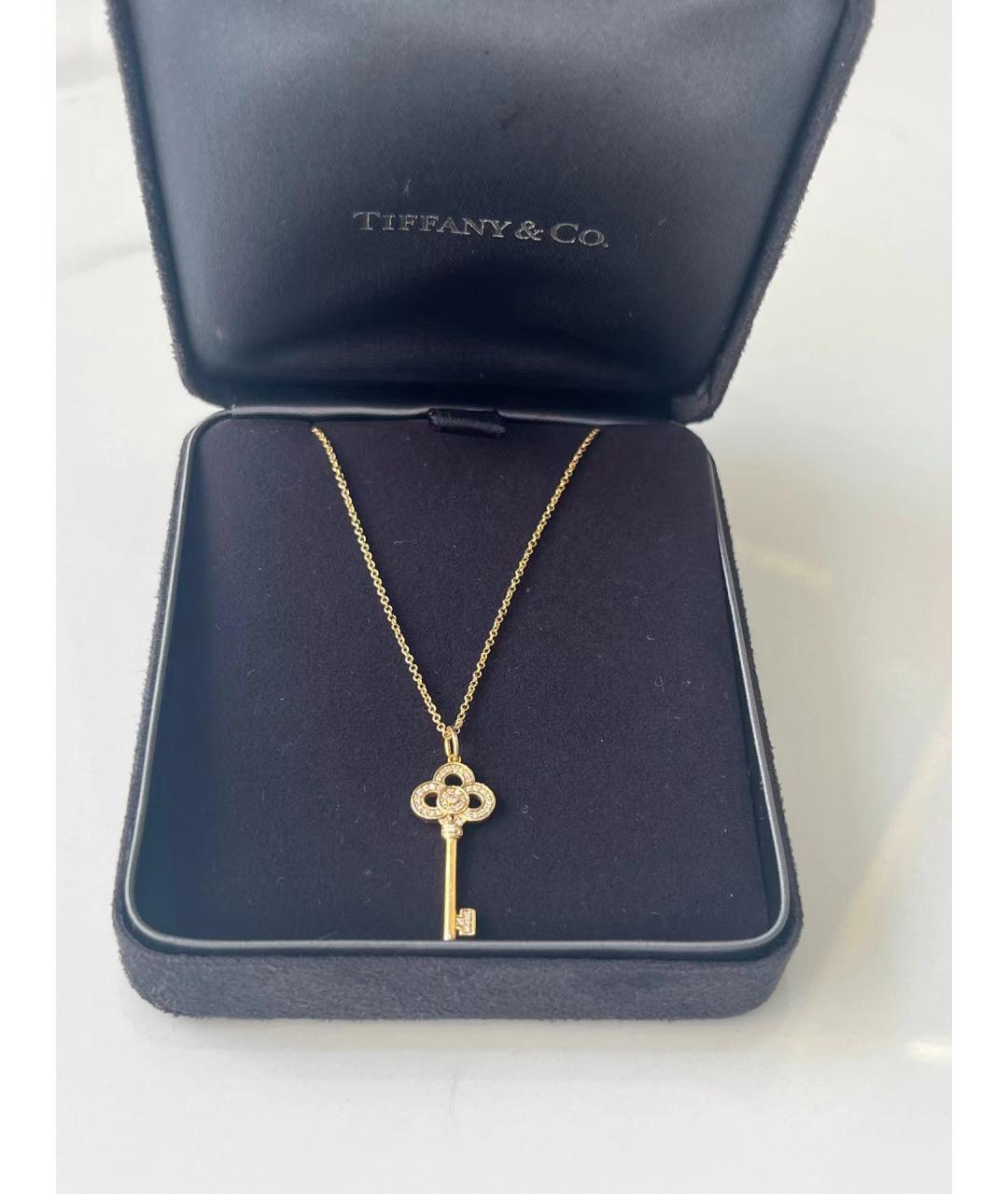 TIFFANY&CO Золотая подвеска из розового золота, фото 2