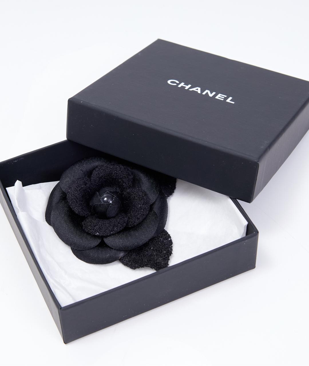 CHANEL Черная булавка / брошь, фото 4