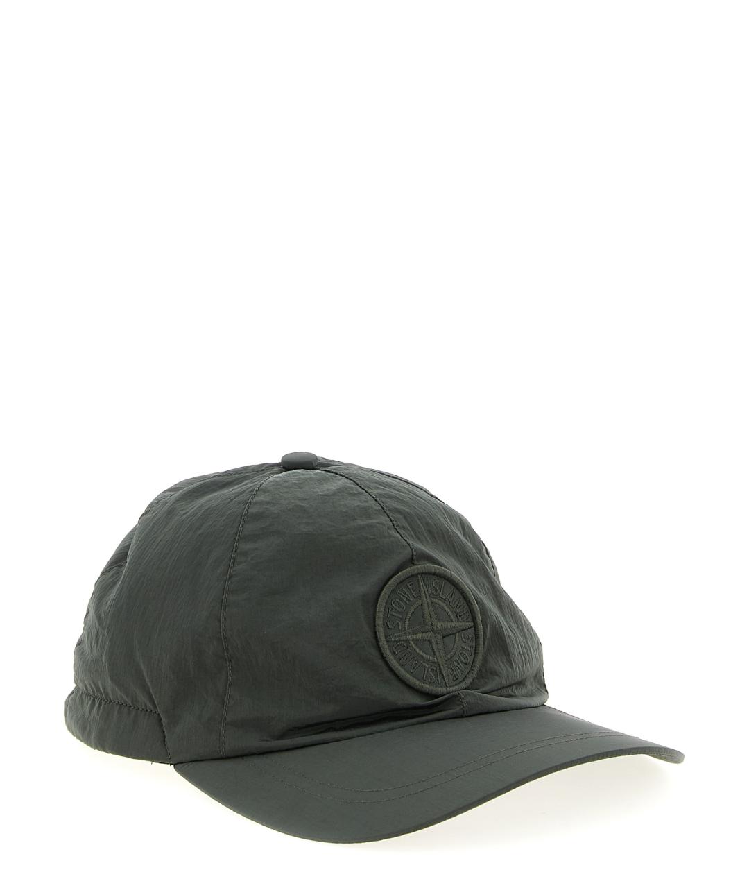 STONE ISLAND Зеленая кепка/бейсболка, фото 2