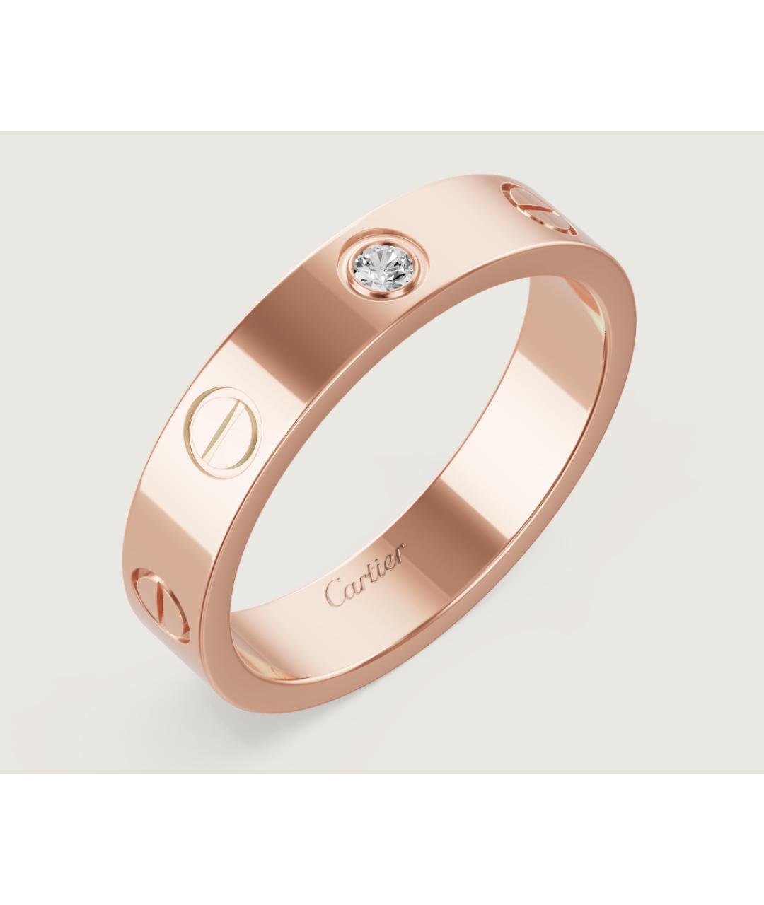 CARTIER Золотое кольцо из розового золота, фото 6