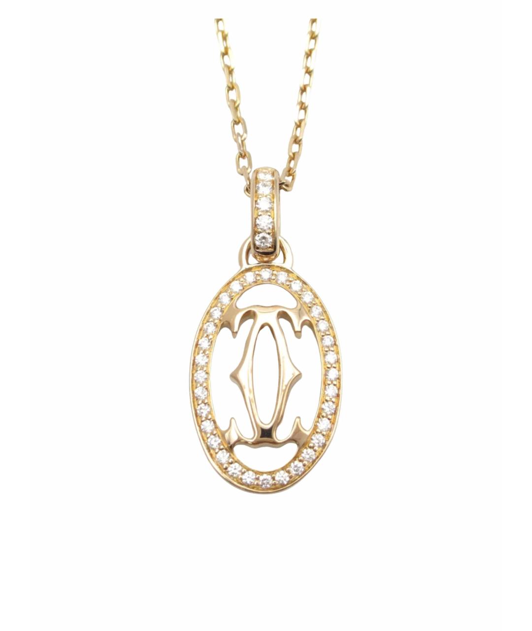 CARTIER Золотая подвеска, фото 1