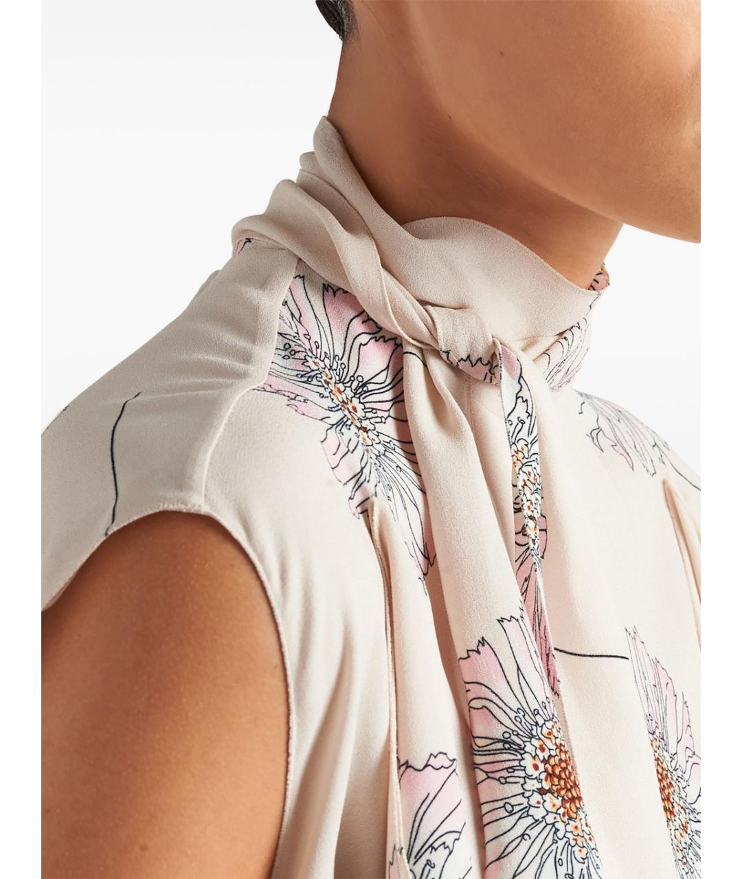 PRADA Бежевое платье, фото 4