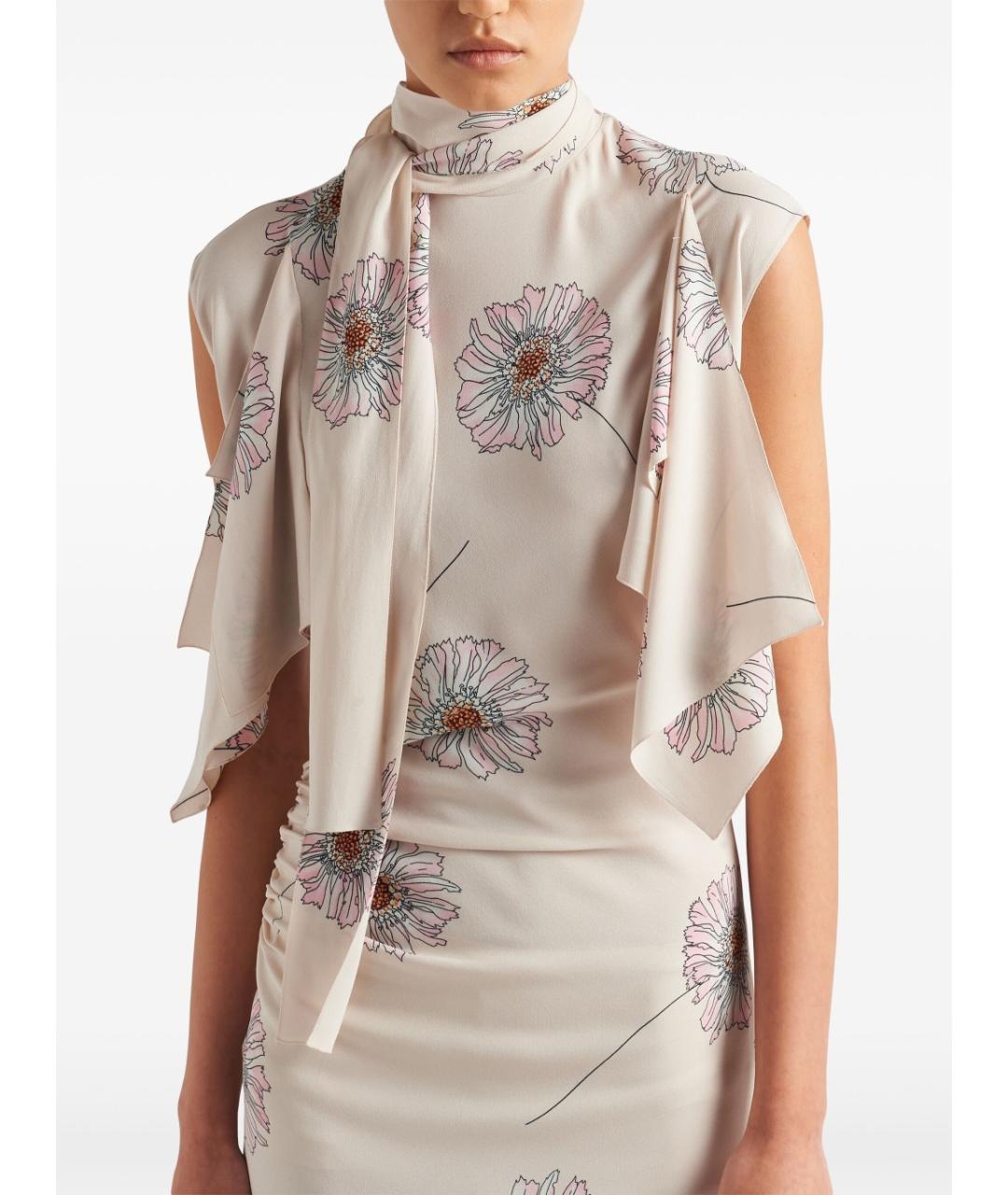 PRADA Бежевое платье, фото 5