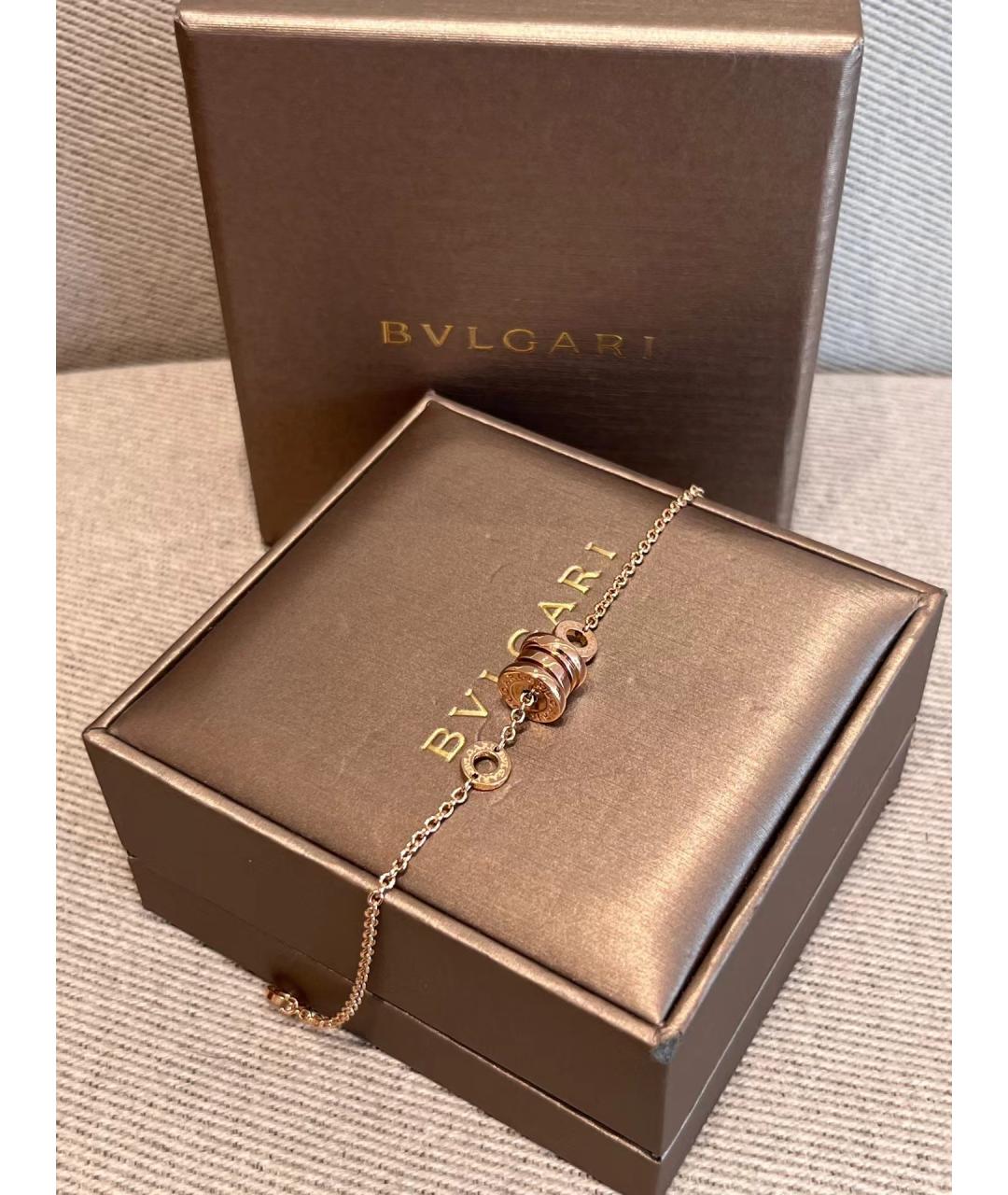 BVLGARI Золотой браслет из розового золота, фото 5