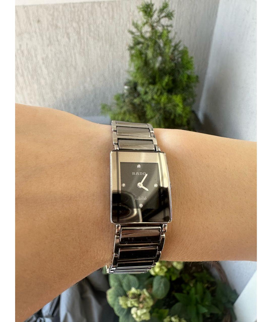 RADO Серебряные керамические часы, фото 4