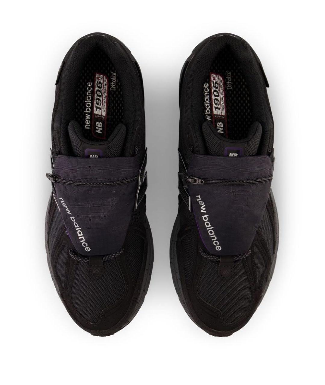 NEW BALANCE Черные низкие кроссовки / кеды, фото 3