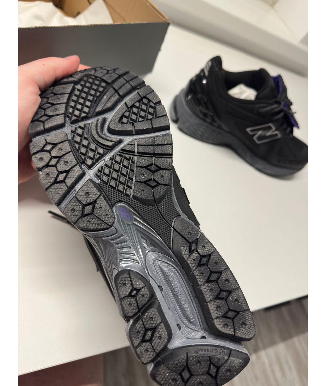 NEW BALANCE Черные низкие кроссовки / кеды, фото 6