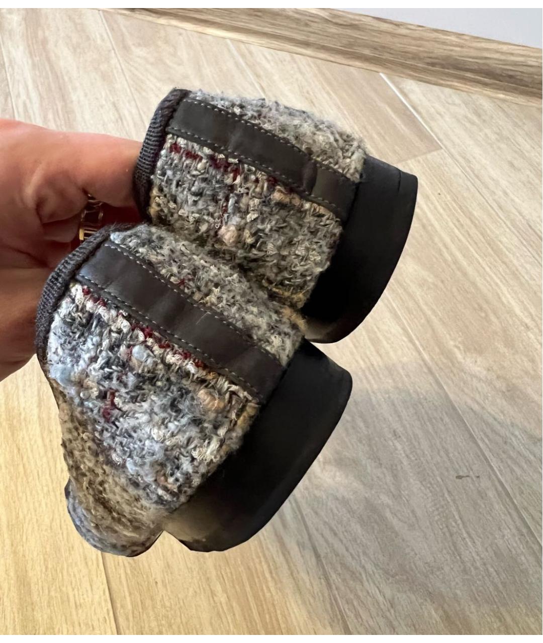 CHANEL Черные балетки, фото 3