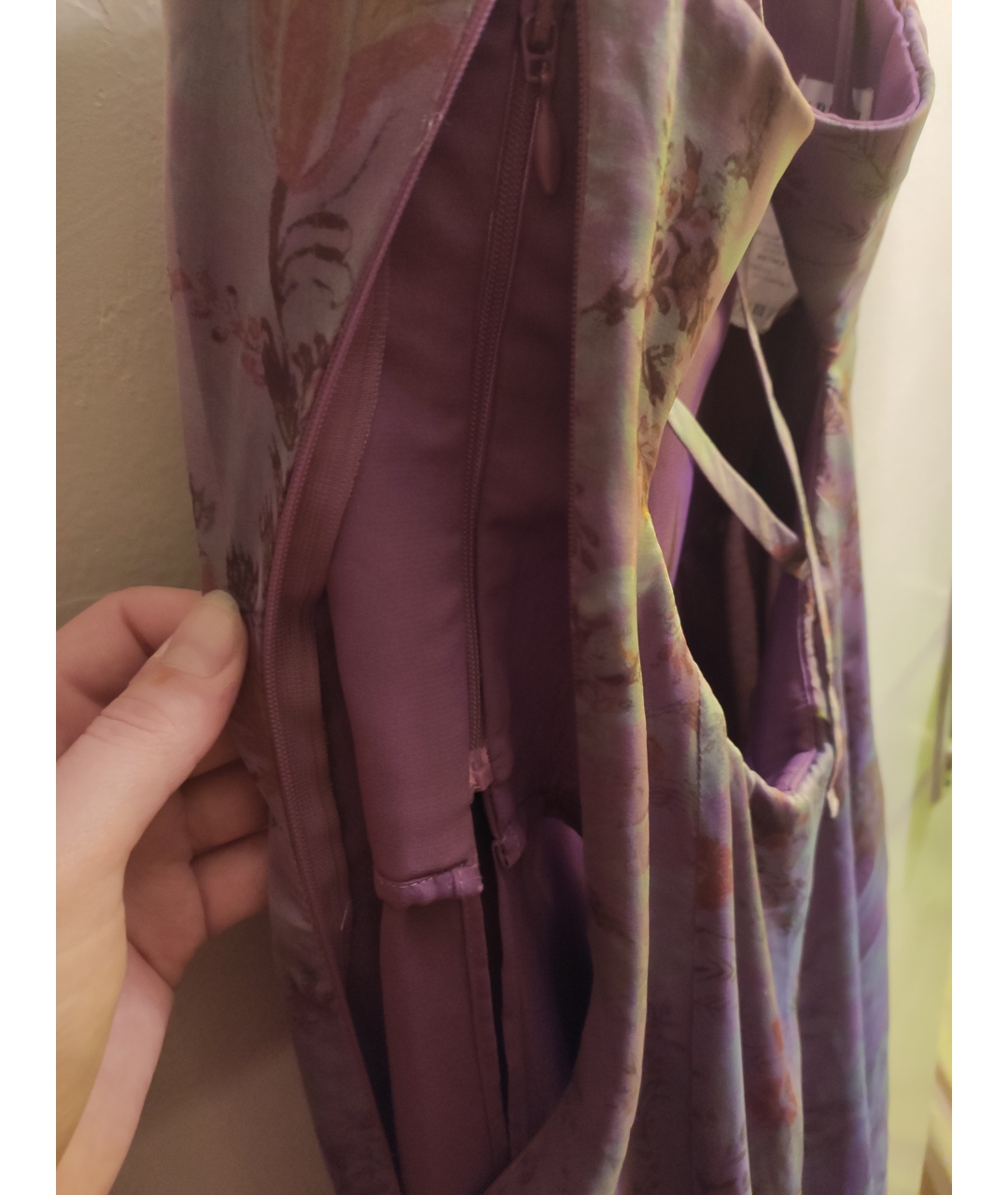 ARMANI COLLEZIONI Фиолетовое шифоновое вечернее платье, фото 5