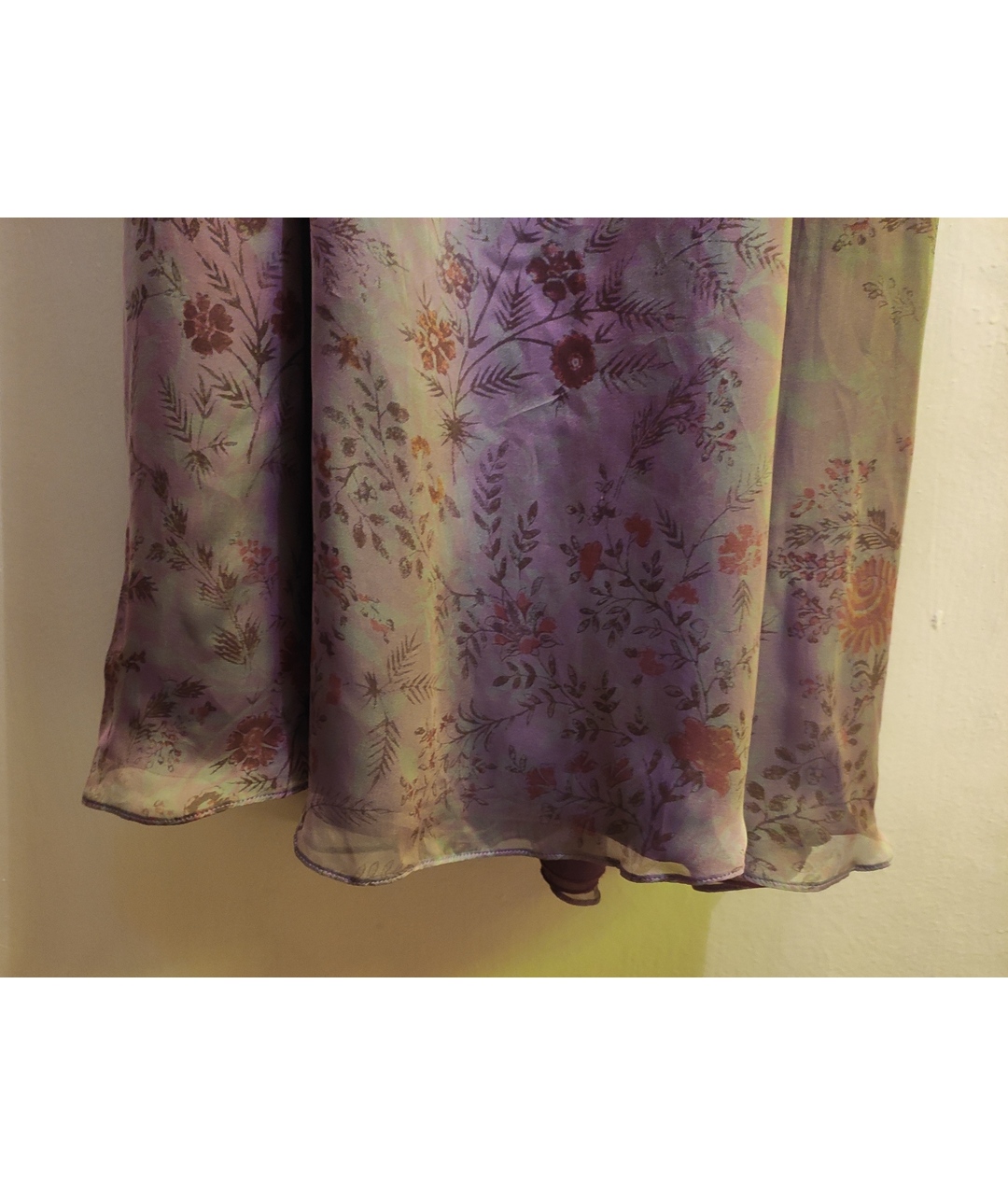 ARMANI COLLEZIONI Фиолетовое шифоновое вечернее платье, фото 3