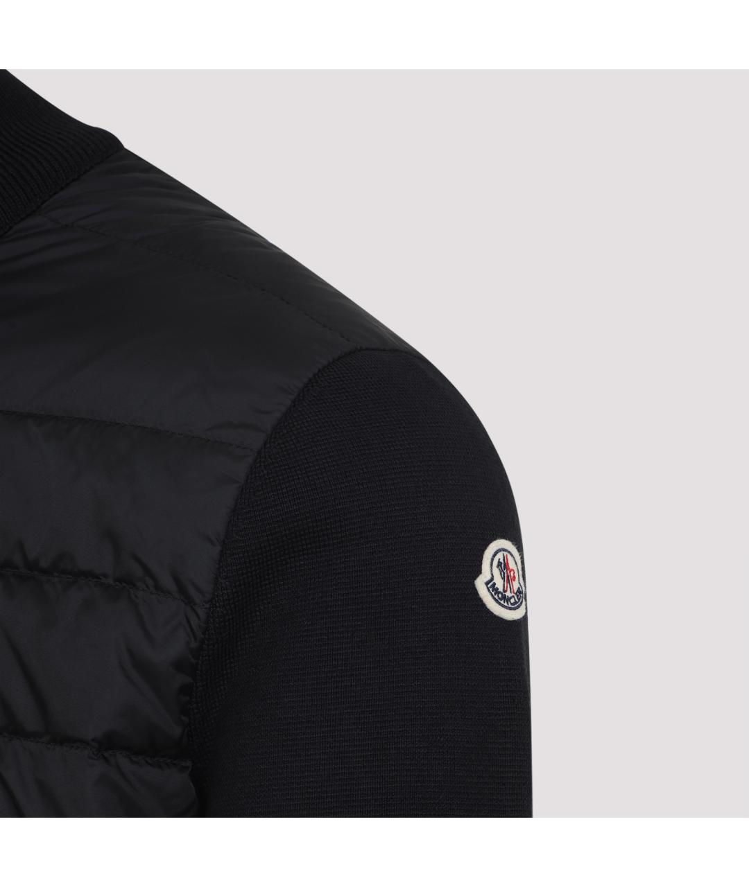 MONCLER Черная куртка, фото 4