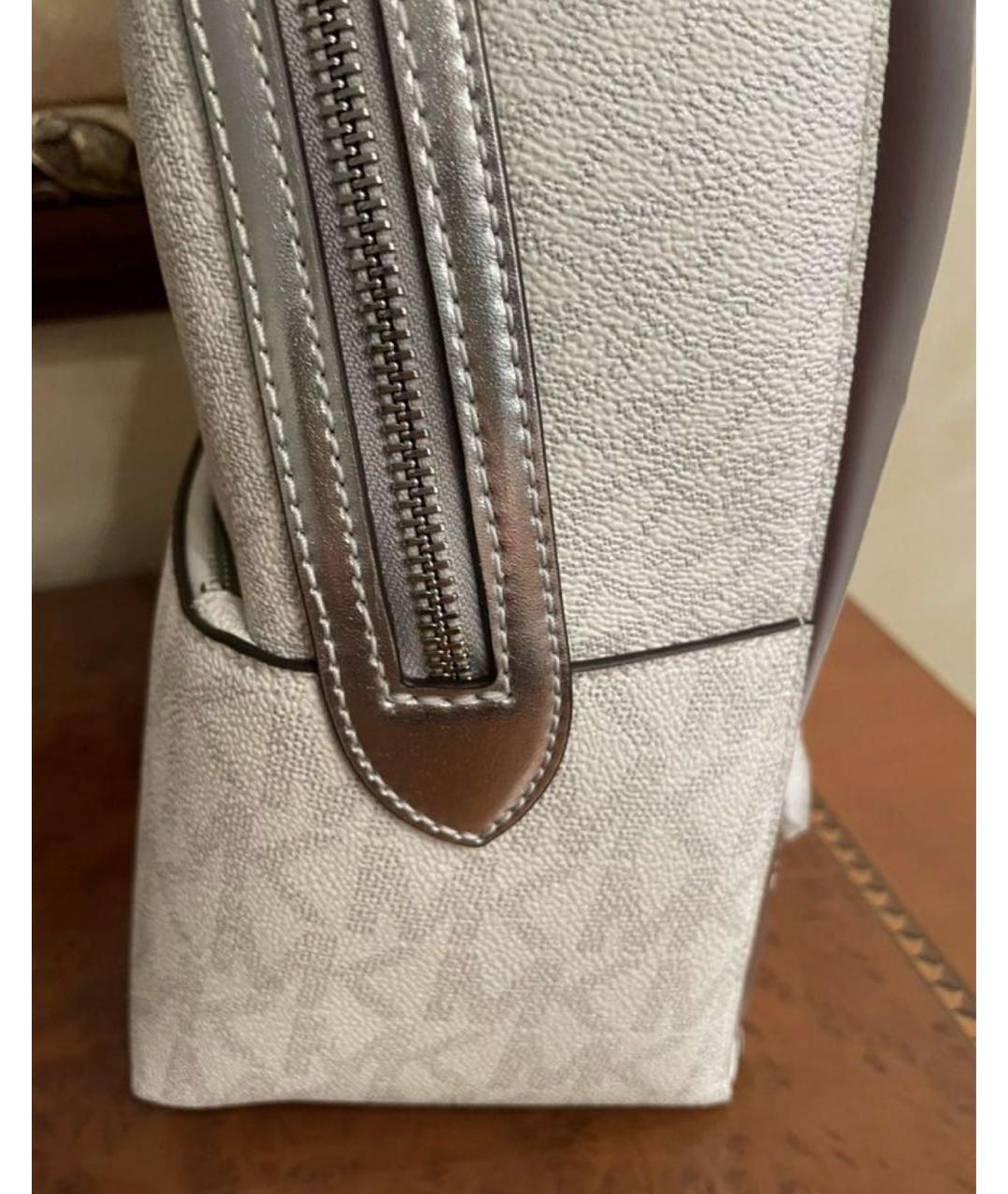 MICHAEL KORS Белый рюкзак, фото 2