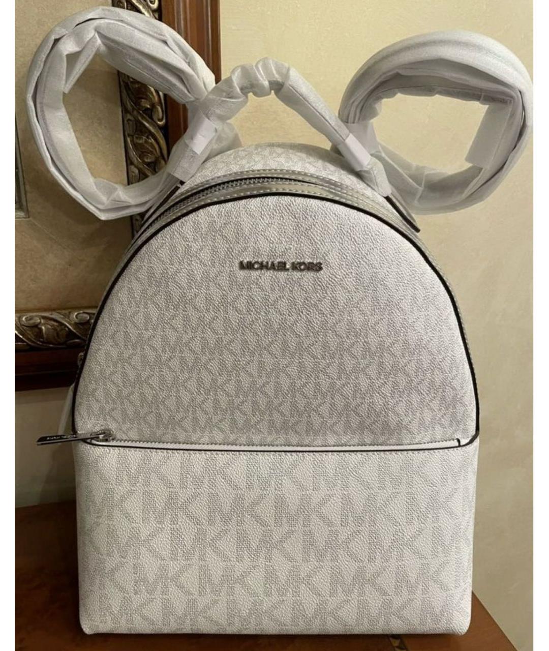 MICHAEL KORS Белый рюкзак, фото 9