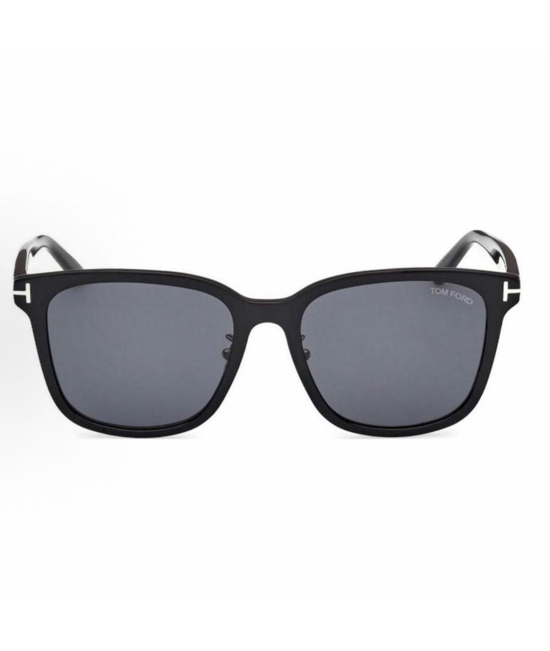 TOM FORD Черные пластиковые солнцезащитные очки, фото 2