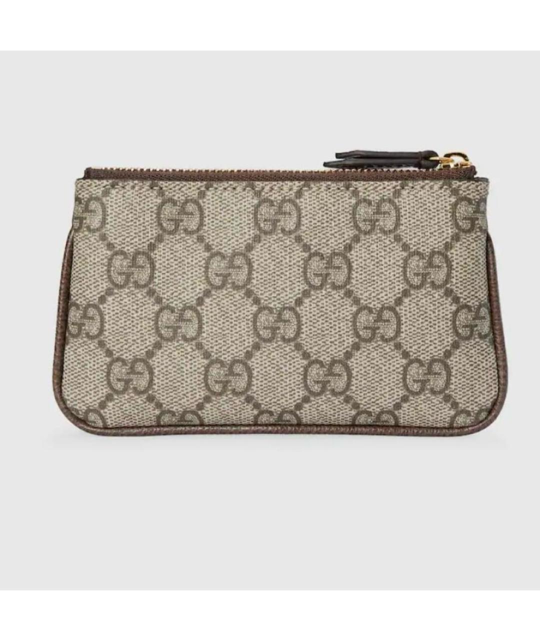 GUCCI Бежевая ключница, фото 2