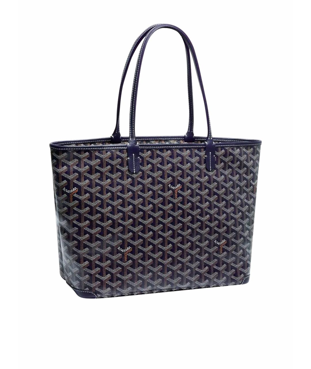 GOYARD Темно-синяя дорожная/спортивная сумка, фото 1