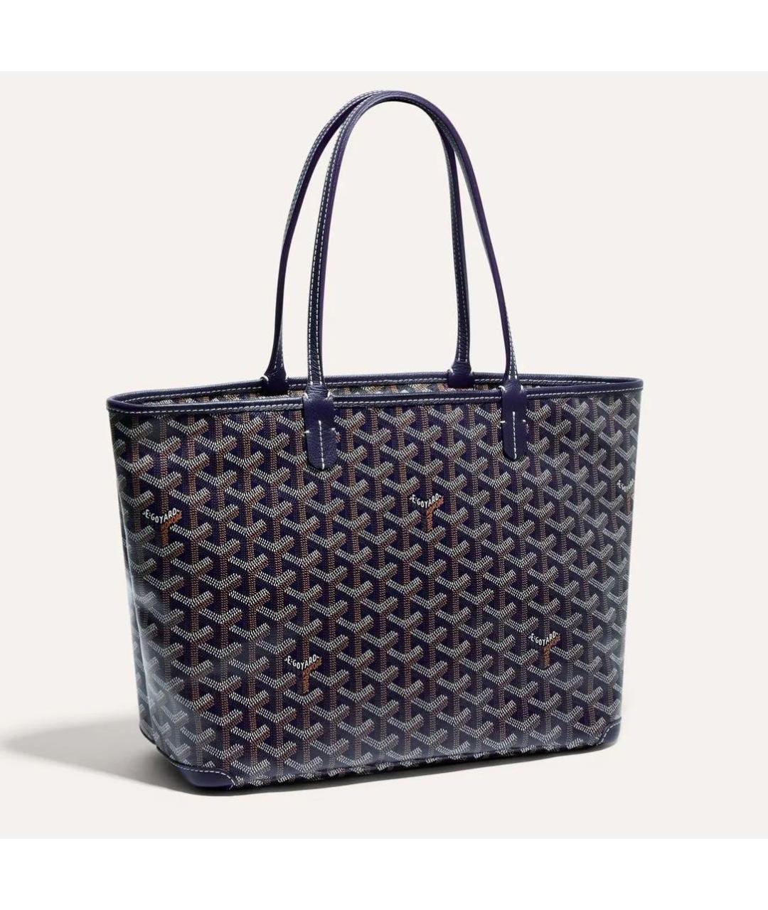 GOYARD Темно-синяя дорожная/спортивная сумка, фото 4